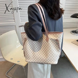 Xajzpa - Tote New Fashion Summer Women’s Shoulder Bag Large Capacity Versatile High-Grade Texture