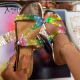 Xajzpa - Transparent Single Shoe Sneaker Shoes Multicolor / 35