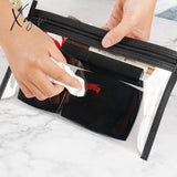 Xajzpa - Transparent Waterproof Pvc Makeup Pouch Fashion New Clear Cosmetic Bag Women Organizer