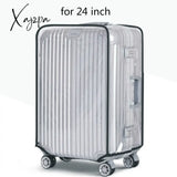 Xajzpa - Transparent Waterproof Pvc Trolley Suitcase Cover Dustproof Protective Travel Case