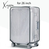 Xajzpa - Transparent Waterproof Pvc Trolley Suitcase Cover Dustproof Protective Travel Case