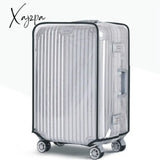 Xajzpa - Transparent Waterproof Pvc Trolley Suitcase Cover Dustproof Protective Travel Case