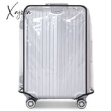 Xajzpa - Transparent Waterproof Pvc Trolley Suitcase Cover Dustproof Protective Travel Case