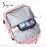 Xajzpa - Travel Backpack Women’s Large Capacity Multi-Function Luggage Lightweight Waterproof