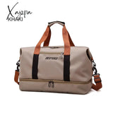 Xajzpa - Travel Bags For Women Large Capacity Men’s Gym Sports Bag Waterproof Weekend Sac Voyage