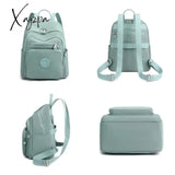 Xajzpa - Travel Nylon Women Backpack Casual Waterproof Youth Lady School Bag Female Daypack