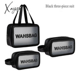 Xajzpa - Travel Storage Toiletry Organize Women Waterproof Pvc Cosmetic Portable Bag Transparent