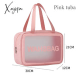 Xajzpa - Travel Storage Toiletry Organize Women Waterproof Pvc Cosmetic Portable Bag Transparent