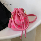 Xajzpa - Trendy Brand Designer Velour Bucket Shoulder Crossbody Bags Women Handbags And Purse New