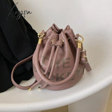 Xajzpa - Trendy Brand Designer Velour Bucket Shoulder Crossbody Bags Women Handbags And Purse New