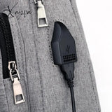 Jsvery 2022 Unisex External USB Charge Chest Bags Male Men Chest Waist Pack Antitheft Travel Crossbody Bags For Men Sling Shoulder Bag jsvery