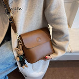 Xajzpa - Vintage Bag New Fashion Winter One Shoulder Women’s With Advanced Foreign Style