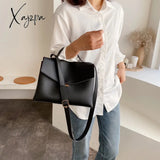 Xajzpa - Vintage Fashion Female Tote Bag New High Quality Pu Leather Women’s Designer Handbag