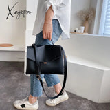 Xajzpa - Vintage Fashion Female Tote Bag New High Quality Pu Leather Women’s Designer Handbag