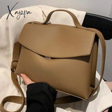 Xajzpa - Vintage Fashion Female Tote Bag New High Quality Pu Leather Women’s Designer Handbag