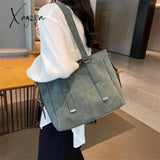 Xajzpa - Vintage Large Capacity Soft Pu Leather Messenger Bags For Women Designer Autumn Female