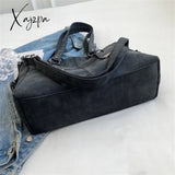 Xajzpa - Vintage Large Capacity Soft Pu Leather Messenger Bags For Women Designer Autumn Female