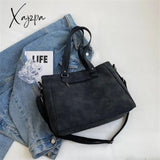 Xajzpa - Vintage Large Capacity Soft Pu Leather Messenger Bags For Women Designer Autumn Female