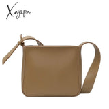 Xajzpa - Vintage Pu Leather Bucket Bags For Women Trending Designer Crossbody Shoulder Handbags