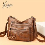 Xajzpa - Vintage Pu Leather Luxury Purses And Handbags 2023 High Quality Women’s Bag Design