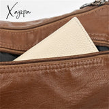 Xajzpa - Vintage Pu Leather Luxury Purses And Handbags 2023 High Quality Women’s Bag Design