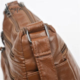 Xajzpa - Vintage Pu Leather Luxury Purses And Handbags 2023 High Quality Women’s Bag Design