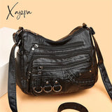 Xajzpa - Vintage Pu Leather Luxury Purses And Handbags 2023 High Quality Women’s Bag Design