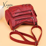 Xajzpa - Vintage Pu Leather Luxury Purses And Handbags 2023 High Quality Women’s Bag Design