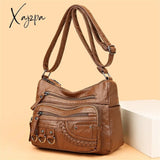 Xajzpa - Vintage Pu Leather Luxury Purses And Handbags 2023 High Quality Women’s Bag Design