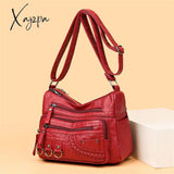 Xajzpa - Vintage Pu Leather Luxury Purses And Handbags 2023 High Quality Women’s Bag Design