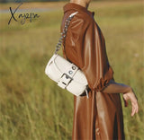 Xajzpa - Vintage Square Armpit Bag Fashion Female High-Quality Pu Leather Women’s Designer Mini