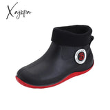 Xajzpa - Water Boots for Woman for Rain Rubber Boots Women Waterproof Ankle Boot Botas De Caza Espanolas Rain Boots Bota Agua Mujer Shoes