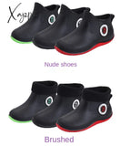 Xajzpa - Water Boots For Woman Rain Rubber Women Waterproof Ankle Boot Botas De Caza Espanolas Bota