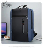 Xajzpa - Waterproof Business Backpack Men Usb School Backpacks 15.6 Inch Laptop Large Capacity