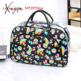 Xajzpa - Waterproof Large Capacity Women’s Travel Bag Weekend Big Duffle Bags Female Fashion