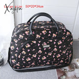 Xajzpa - Waterproof Large Capacity Women’s Travel Bag Weekend Big Duffle Bags Female Fashion