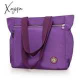 Xajzpa - Waterproof Oxford Duffle Bag Large Capacity Women Travel Bags Shoulder Valise Bolsa De