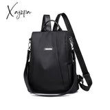 Xajzpa - Waterproof Oxford Women Backpack Fashion Anti-Theft School Bagpack Luxury Designer Female