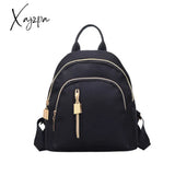 Xajzpa - Waterproof Oxford Women Backpack Fashion Anti-Theft School Bagpack Luxury Designer Female