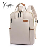 Xajzpa - Waterproof Women Business Backpack Fashion Oxford Student School Backpacks 13.4 Inch