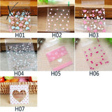 Xajzpa - Wedding Welcome Bags 50Pcs/Lot Cute Heart Theme Candy Cookie Birthday Party Buscuit