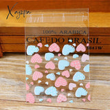 Xajzpa - Wedding Welcome Bags 50Pcs/Lot Cute Heart Theme Candy Cookie Birthday Party Buscuit