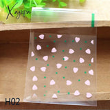 Xajzpa - Wedding Welcome Bags 50Pcs/Lot Cute Heart Theme Candy Cookie Birthday Party Buscuit