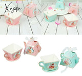 Xajzpa - Wedding Welcome Bags Candy Boxes Teapot Party Favors Gifts For Guests Baby Shower Birthday