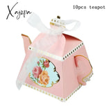 Xajzpa - Wedding Welcome Bags Candy Boxes Teapot Party Favors Gifts For Guests Baby Shower Birthday