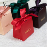 Xajzpa - Wedding Welcome Bags European Upscale Favors Gift Candy Box For Christening Baby Shower