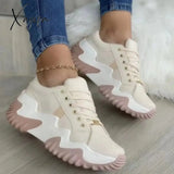 Xajzpa - White Casual Sportswear Daily Patchwork Contrast Round Keep Warm Comfortable Shoes Shoes