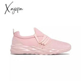 Xajzpa - White Fashion Casual Solid Color Breathable Sneakers Shoes