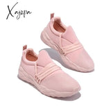 Xajzpa - White Fashion Casual Solid Color Breathable Sneakers Shoes