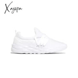 Xajzpa - White Fashion Casual Solid Color Breathable Sneakers Shoes